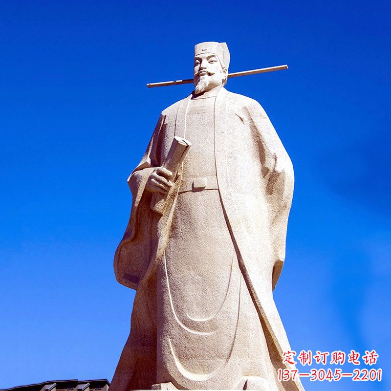 达州欧阳修雕像中国历史文化的缩影