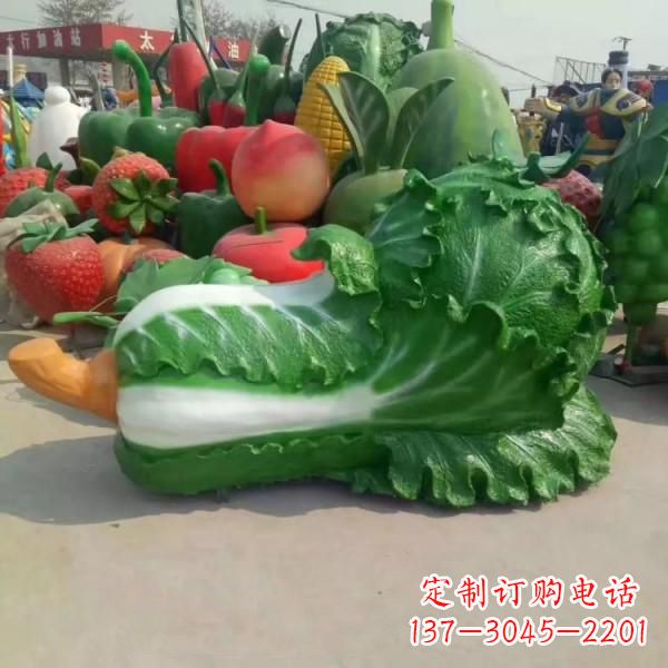 达州艺术白菜雕塑
