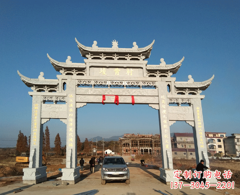 达州新颖独特的中国风牌坊