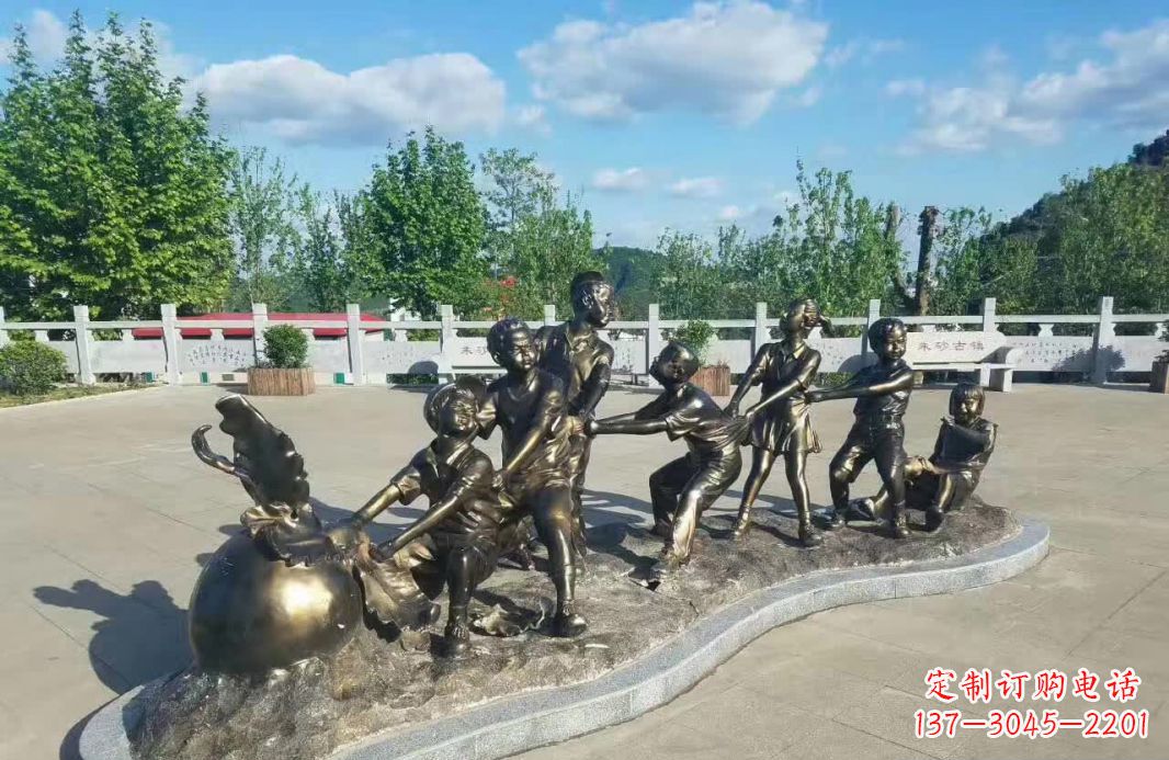 达州萝卜精灵铜雕——精致的家居装饰