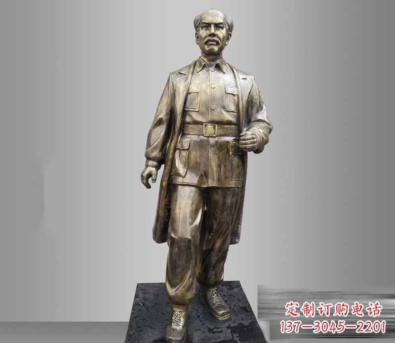 达州白求恩纪念铜雕