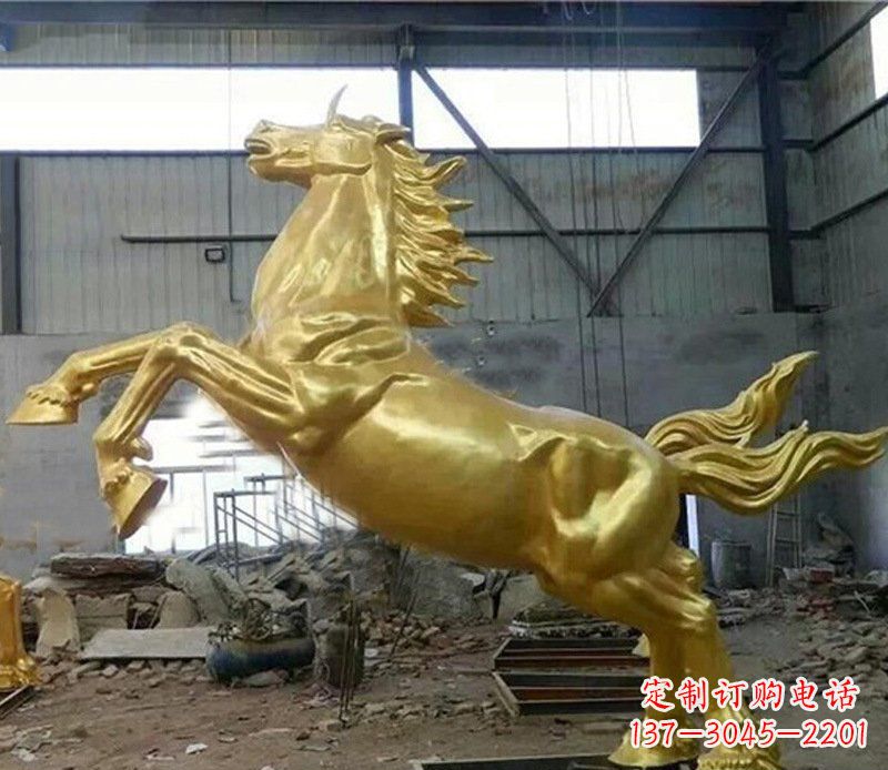 达州精致马铜雕塑