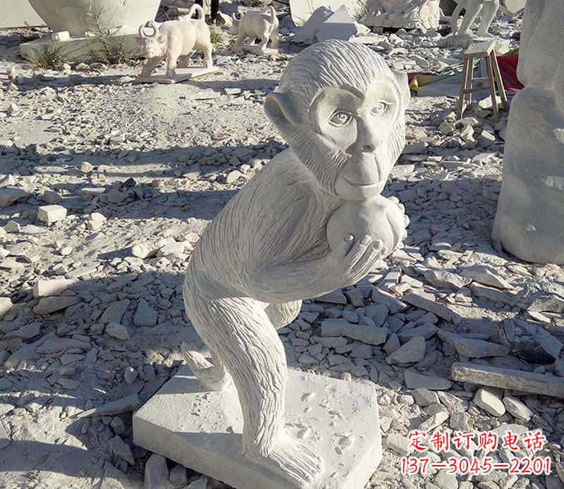 达州“猴子石雕”——精致细腻的石头精雕