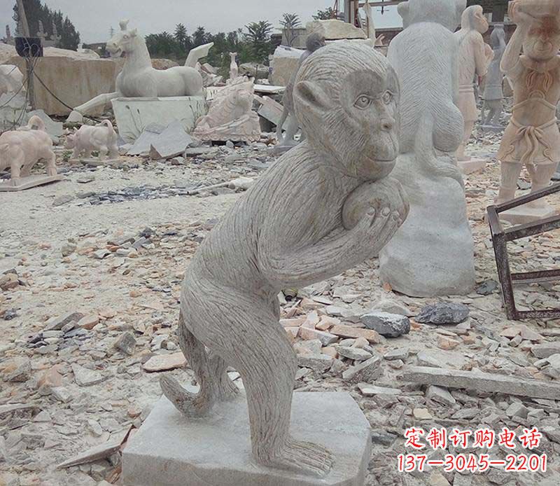 达州新猴子雕像,传承古老传说