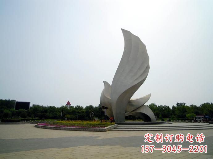 达州北戴河奥林匹克公园鸽子雕像