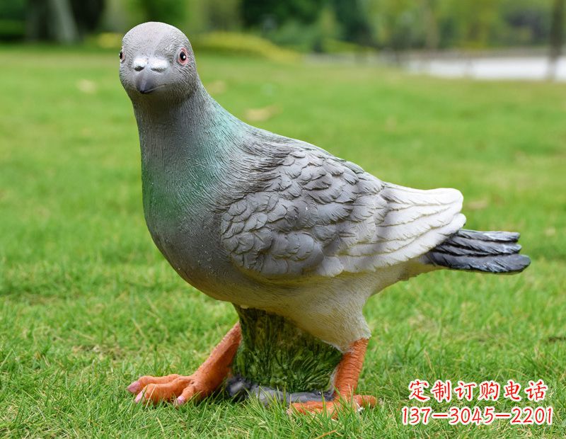 达州北戴河鸽子雕塑