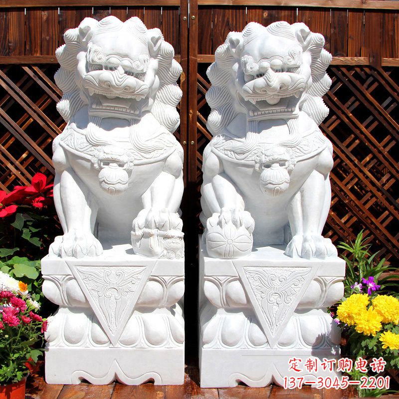 达州新颖独特的铸铜狮子雕塑