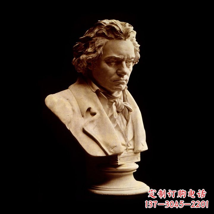达州贝多芬钢琴雕塑-世界名人著名钢琴家