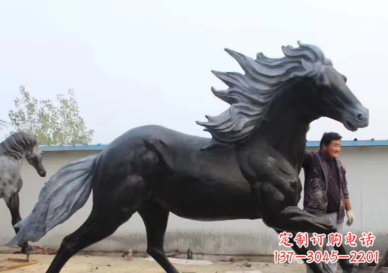 达州“马赛克”——极致精准的马雕塑