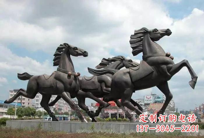 达州流动的马雕塑——给你的家居添彩