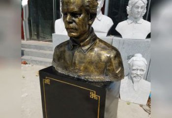 达州白求恩胸像荣耀中国历史精神