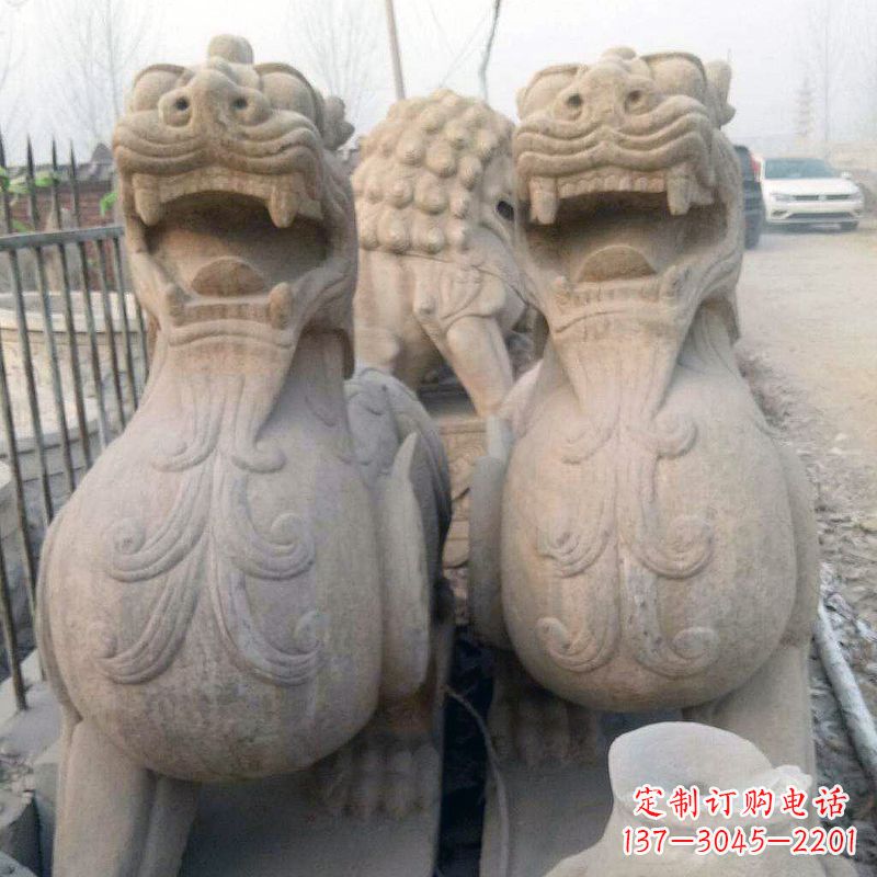 达州狴犴仿古石雕塑
