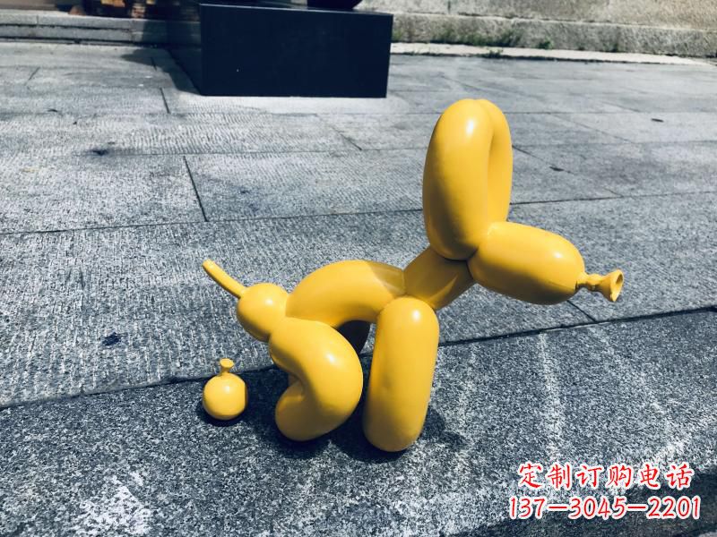 达州新颖创意的气球狗雕塑