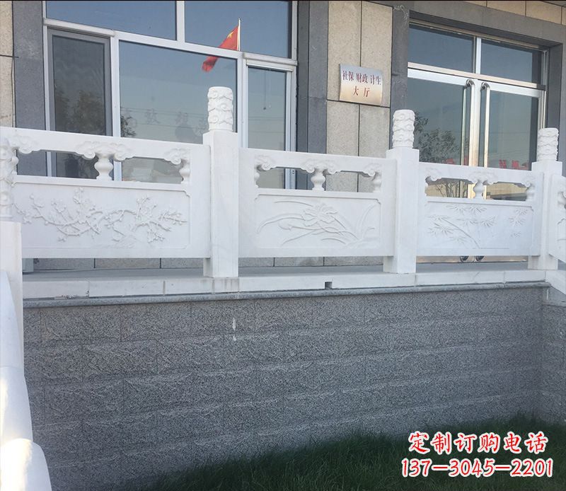 达州经典汉白玉栏板