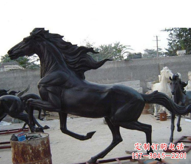 达州马铜雕塑,让你的别墅景观更加生动