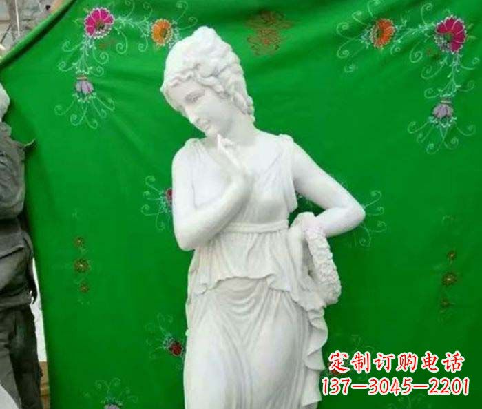达州别墅景观西方女人石雕