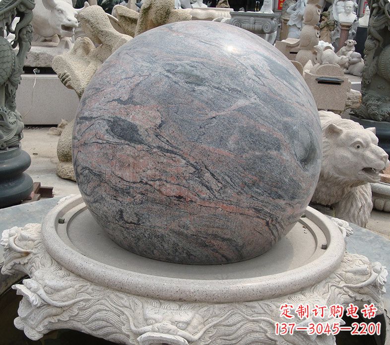 达州别墅石雕喷泉