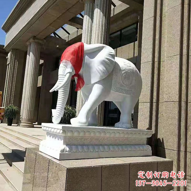 达州大象雕刻精美家居装饰品