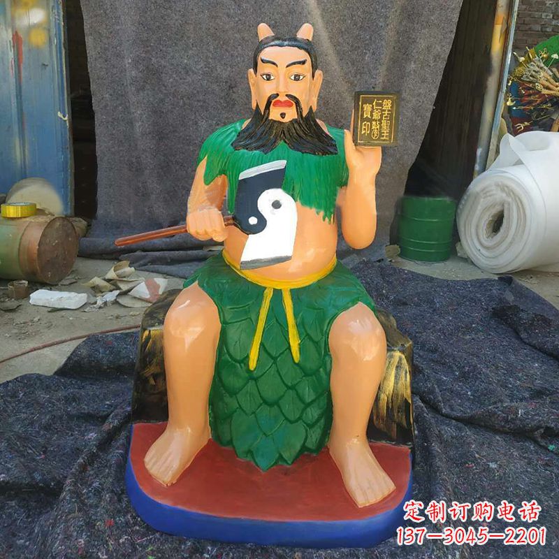 达州神农雕像的艺术之美