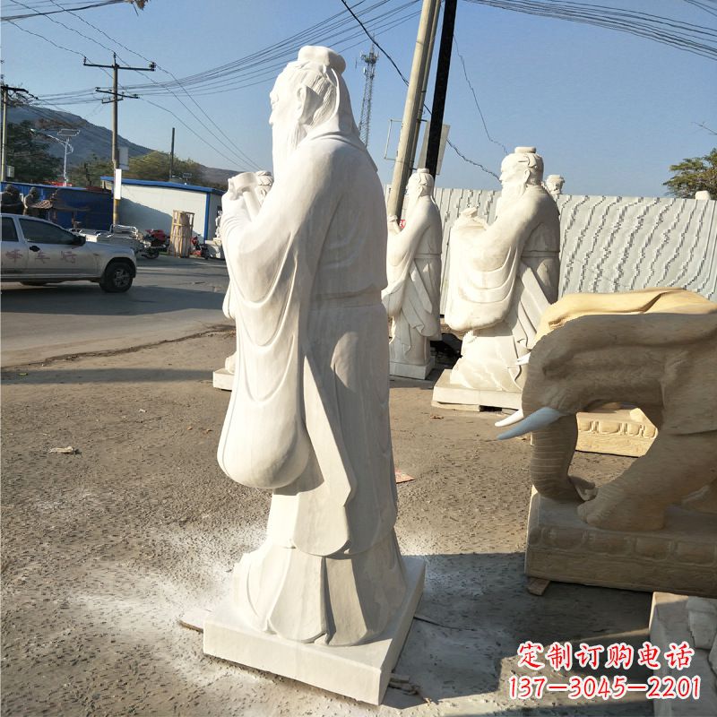 达州孔子——玻璃钢雕塑的象征
