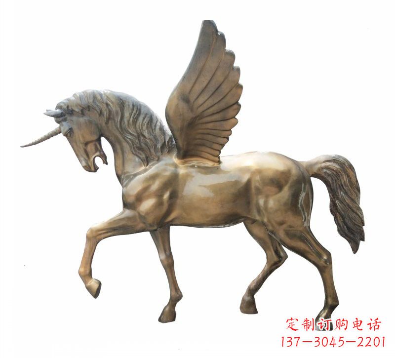 达州独角兽雕塑玻璃钢的艺术之美