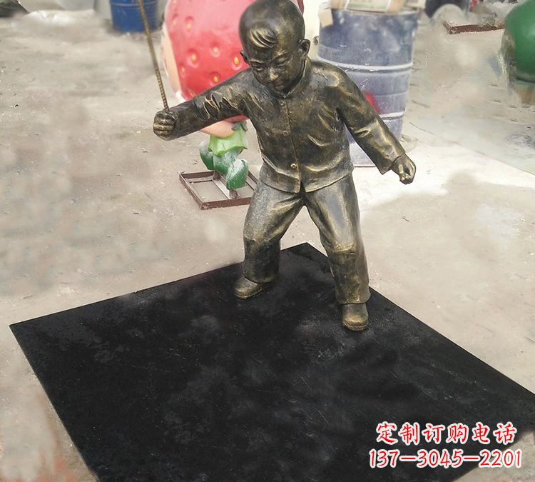 达州玻璃钢陀螺雕塑