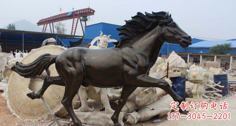 达州玻璃钢动物雕塑——精致而又充满动感