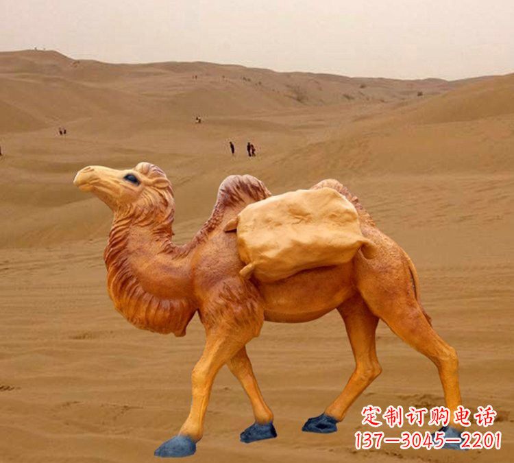 达州玻璃钢仿真骆驼