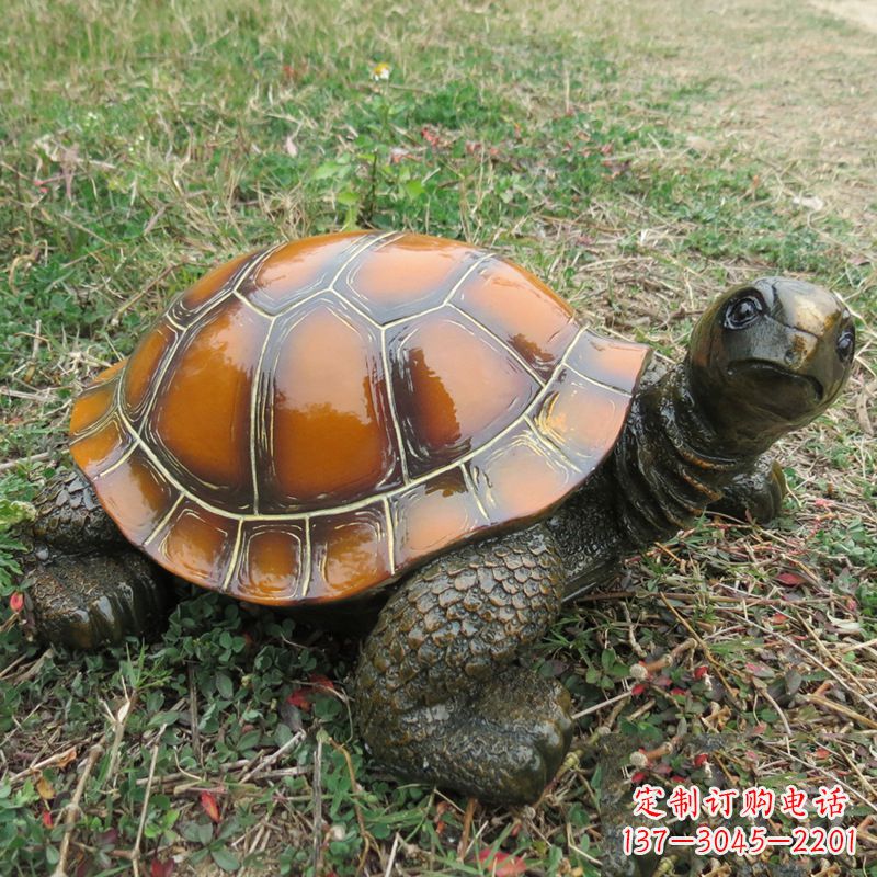 达州玻璃钢制乌龟雕塑——艺术的精美呈现
