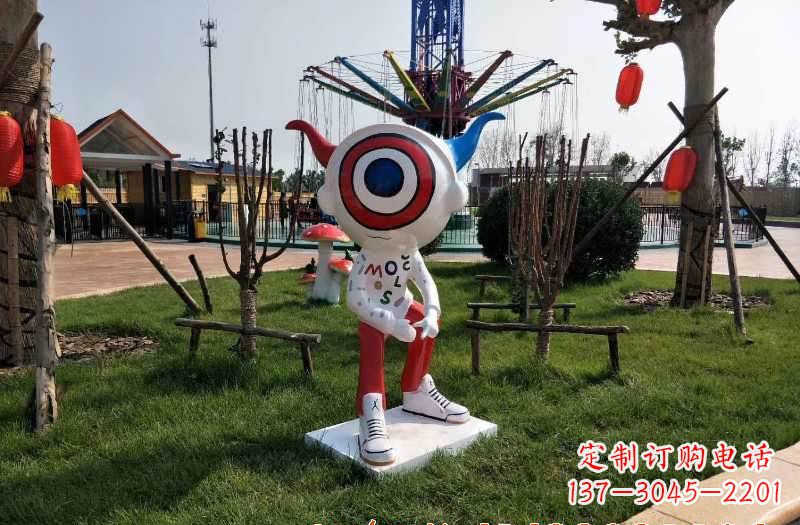 达州玻璃钢卡通机器人——雕塑艺术的新灵感