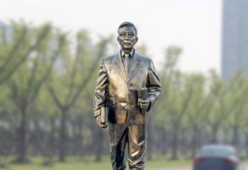 达州华罗庚雕塑传承与现代化