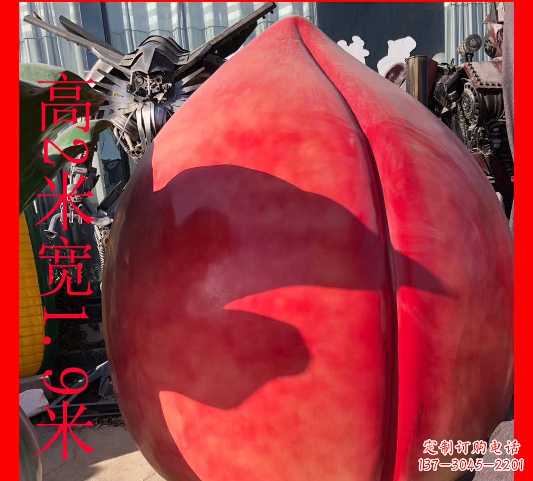 达州玻璃钢水果雕塑——给你一个美好的景观