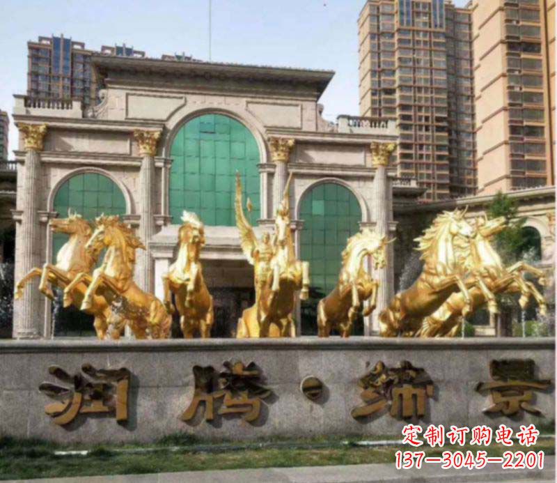达州不锈钢阿波罗战车雕塑