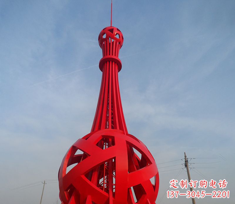 达州不锈钢避雷针雕塑