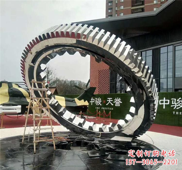 达州不锈钢齿轮雕塑