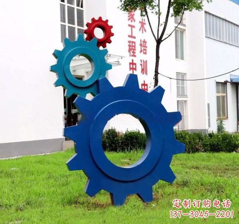达州不锈钢齿轮雕塑创新艺术的结晶