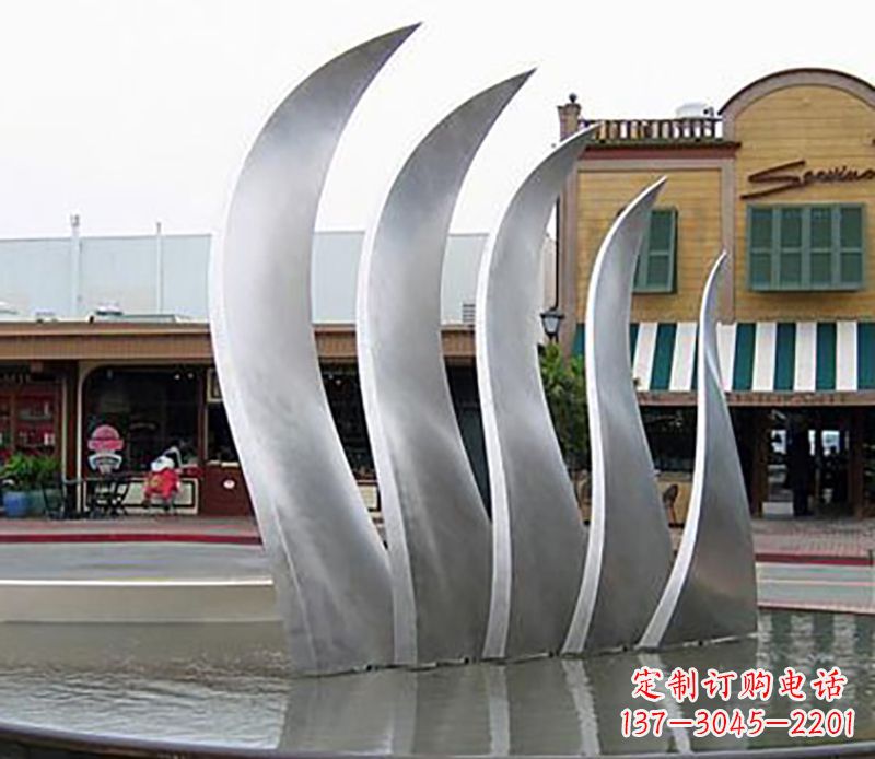 达州不锈钢翅膀雕塑给空中带来力量与美丽