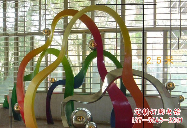 达州不锈钢假山雕塑精致耐用的艺术品