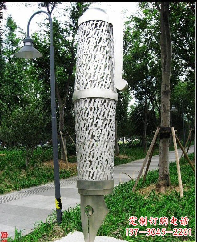 达州不锈钢钢笔雕塑艺术与科技的完美结合