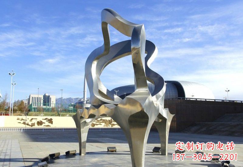 达州不锈钢钢琴雕塑