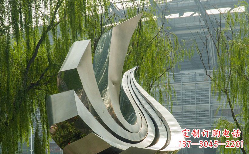 达州不锈钢鸽子景观雕塑
