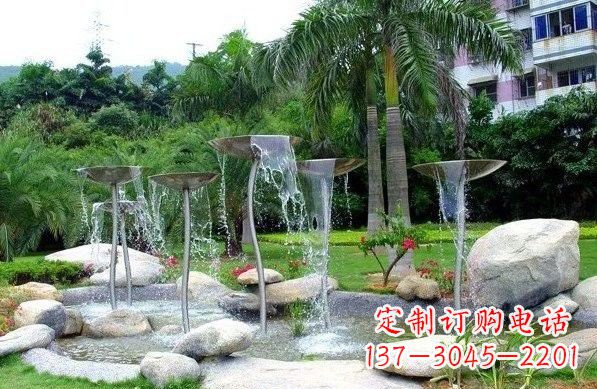 达州不锈钢喷泉雕塑艺术之美