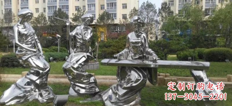 达州精致的不锈钢美女雕塑