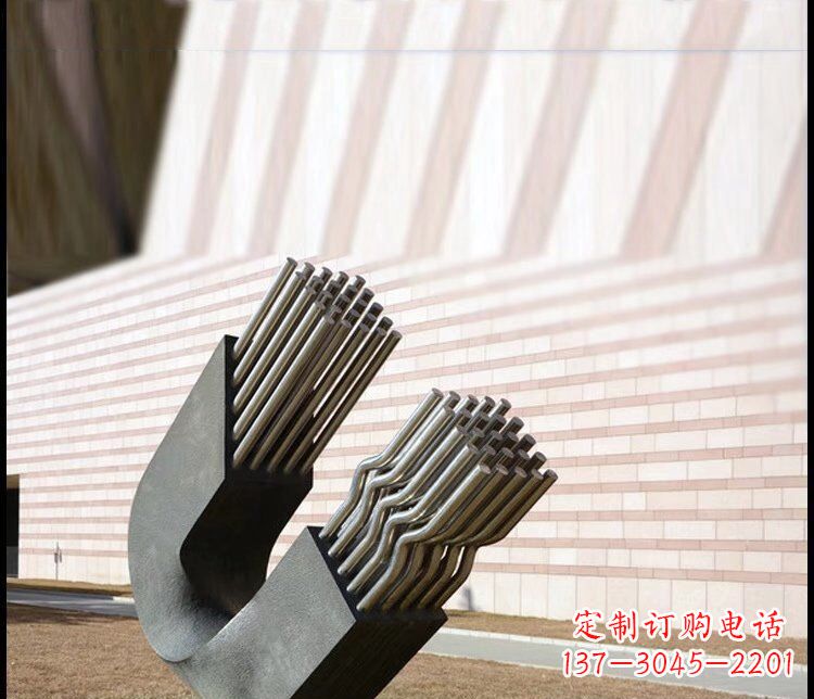 达州不锈钢磁铁雕塑,给景观带来无限魅力