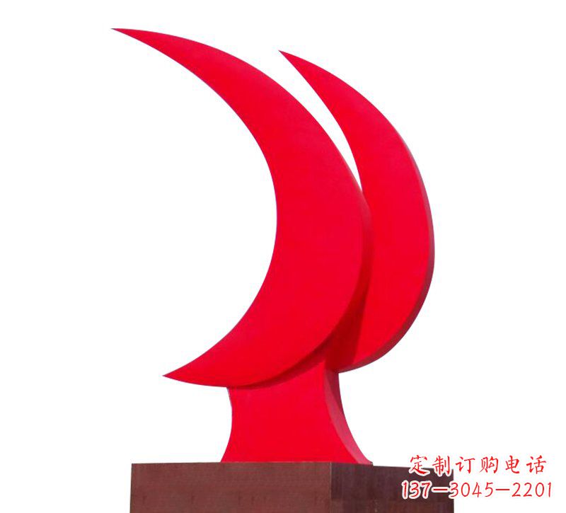 达州不锈钢党旗雕塑——传承中华文化精神