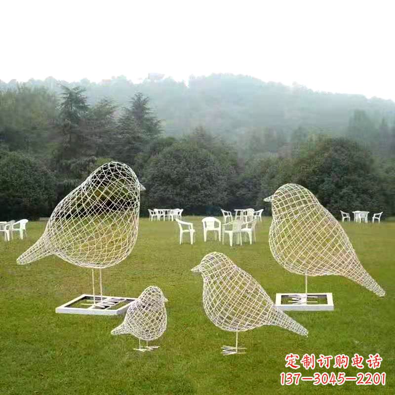 达州精美鸽子雕塑,点缀绿地园林