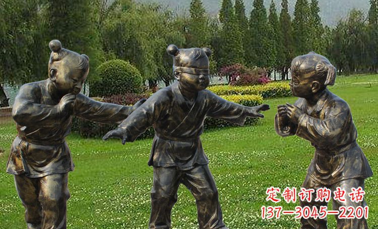 达州儿童的心灵世界——不锈钢儿童雕塑