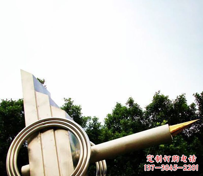 达州不锈钢钢笔雕塑