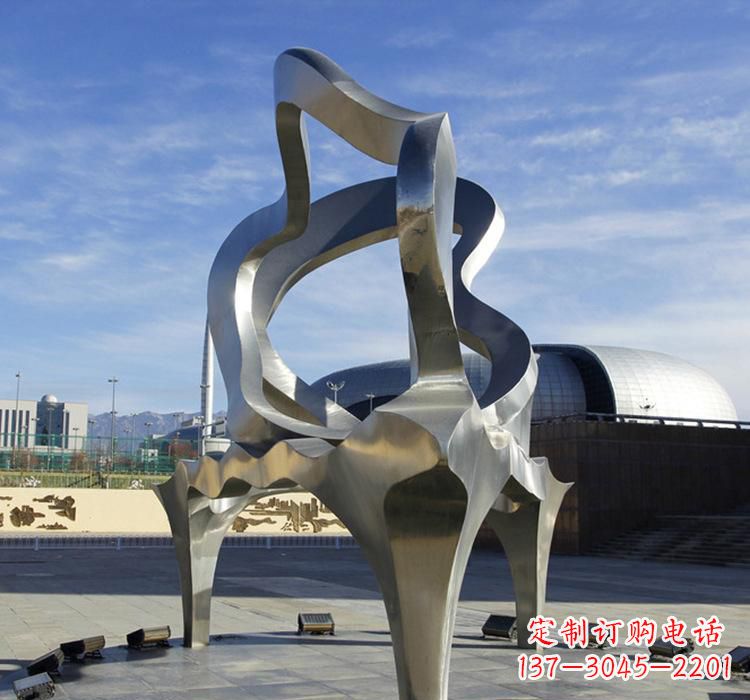 达州不锈钢钢琴雕塑