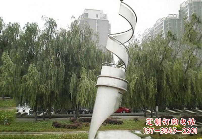 达州不锈钢钢笔雕塑——精致的艺术构筑